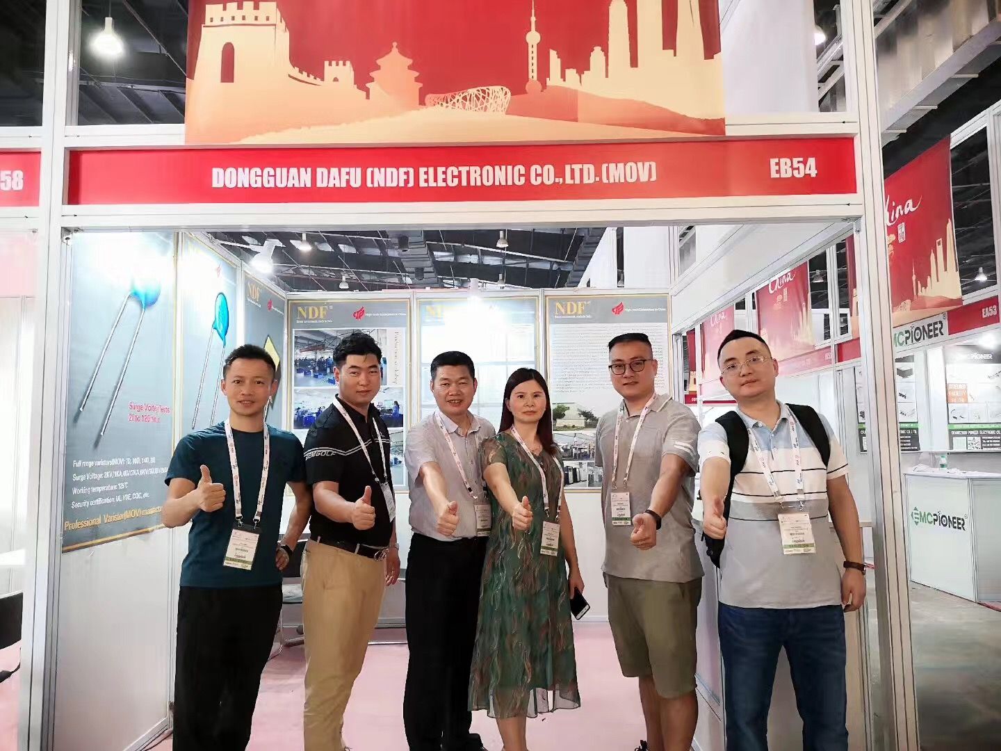 达孚电子（NDF）参加2019年印度电子元器件展圆满成功
